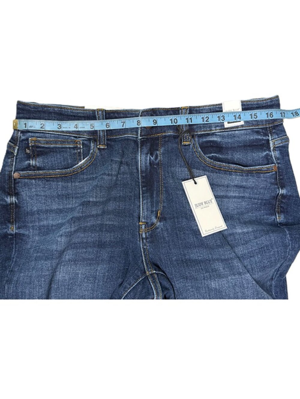 Judy Blue PLUS Hand sand wash basic skinny - Picture 2 of 6